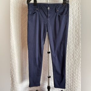 Size 12 Navy Lilly Pulitzer Worth Skinny Jeans